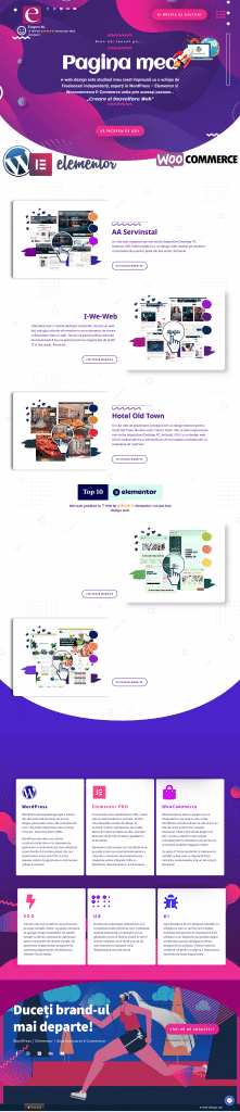 Web Design E E-Web Design, a WordPress website example by BeautifulPress