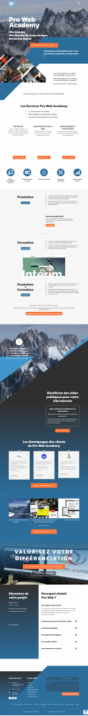 Pro Web Pages ProWeb, a WordPress website example by BeautifulPress