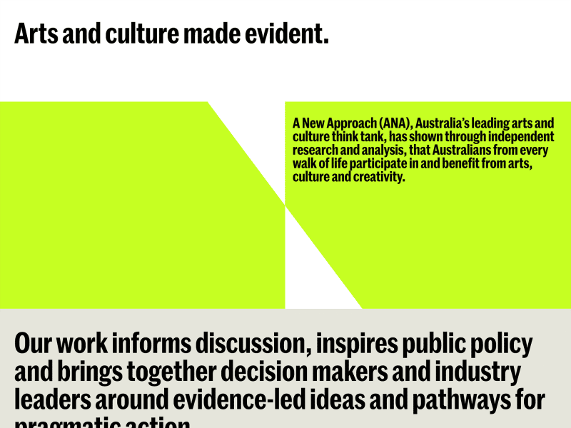 examples of policy in the arts