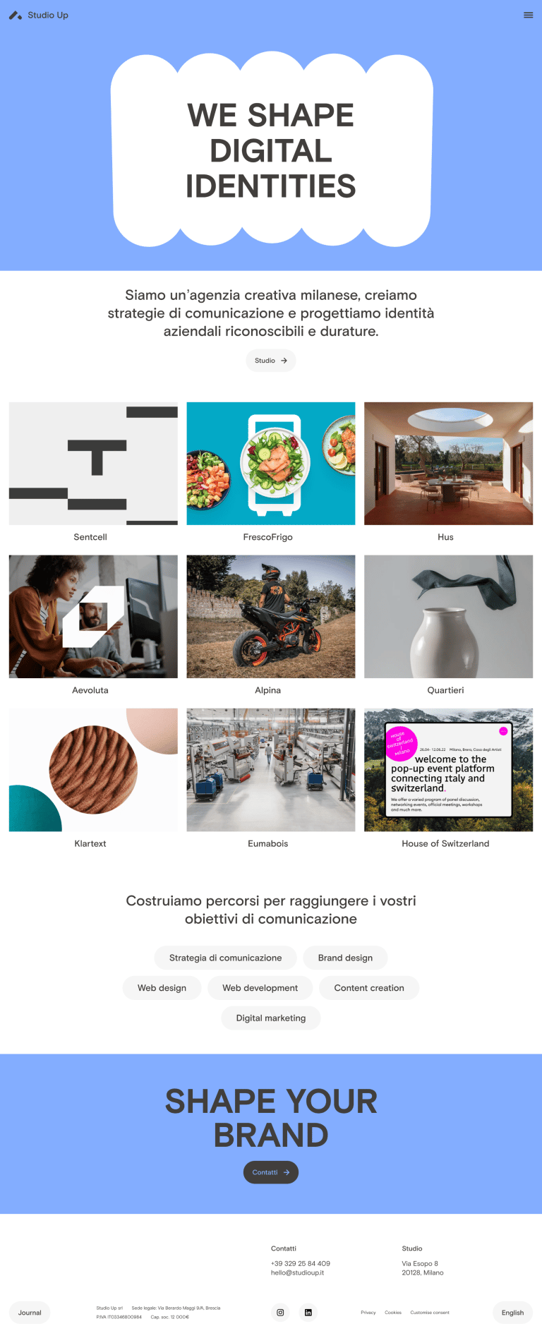 Studio up a wordpress website example by beautifulpress